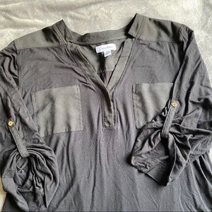 COPY - Black Calvin Klein Long Sleeve Button Down
